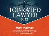Top-Rated Lawyer 2022 Mark Kaiman
